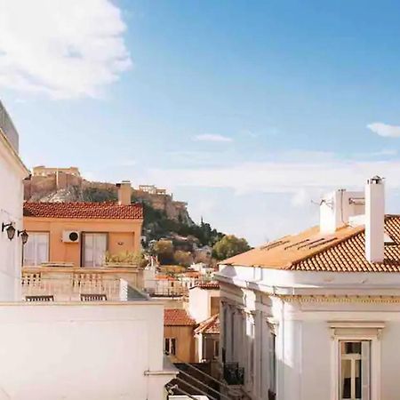 アテネA Masterpiece In Plaka With Big Balcony And Acropolis Viewアパートメント エクステリア 写真